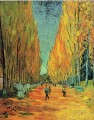 Bosque de Alychamps Vincent van Gogh